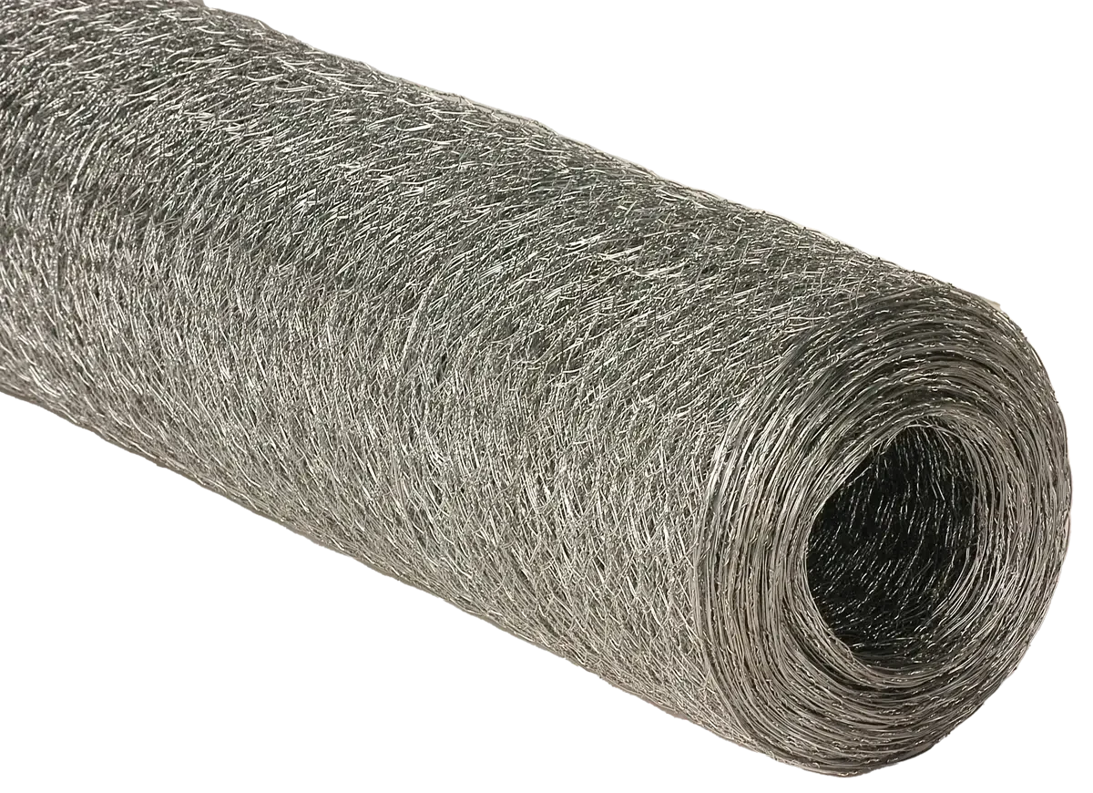 Rollos de malla hexagonal reforzada