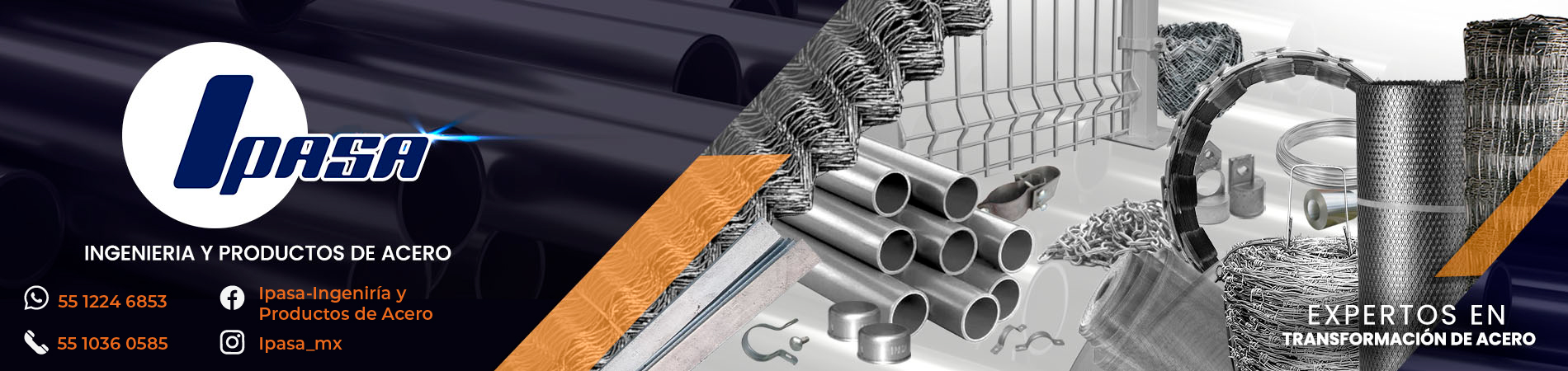 IPASA-MALLA CICLONICA-TUBO GALVANIZADO-CONSERTINA